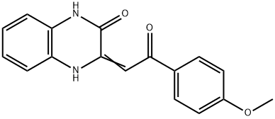 (Z)-3,4-DIHYDRO-3-(2-(4-METHOXYPHENYL)-2-OXOETHYLIDENE)QUINOXALIN-2(1H)-ONE|