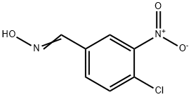 (E)-4-氯-3-硝基苯甲醛肟,66399-01-7,结构式