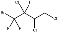 1-溴-2,3,4-三氯-1,1,2-三氟丁烷, 664-03-9, 结构式