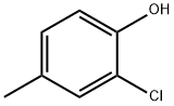 2-氯-4-甲基苯酚, 6640-27-3, 结构式