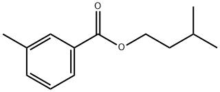 3-methylbutyl 3-methylbenzoate Structure