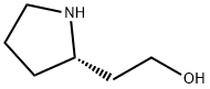 (S)-2-Pyrrolidin-2-yl-ethanol 化学構造式