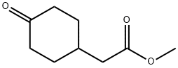 (4-OXO-CYCLOHEXYL)-ACETIC ACID METHYL ESTER Structure