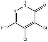 4,5-二氯哒嗪-3,6-二醇, 6641-32-3, 结构式