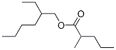 2-ethylhexyl 2-methylpentanoate Structure