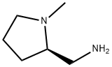 1-[(2R)-1-メチル-2-ピロリジニル]メタンアミン 化学構造式