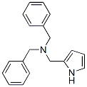 N,N-dibenzyl-1-(1H-pyrrol-2-yl)methanamine Structure