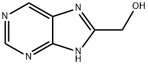 1H-Purine-8-methanol (9CI) Structure