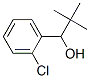 1-(2-chlorophenyl)-2,2-dimethyl-propan-1-ol,6642-36-0,结构式