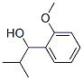 1-(2-甲氧基苯基)-2-甲基丙-1-醇, 6642-39-3, 结构式