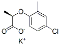 (R)-2-(4-クロロ-2-メチルフェノキシ)プロピオン酸カリウム 化学構造式