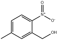 5-メチル-2-ニトロベンジルアルコール 化学構造式