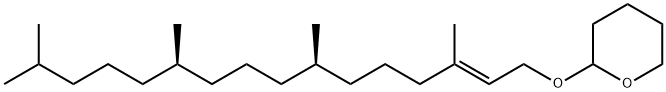 テトラヒドロピラニルフィトール 化学構造式