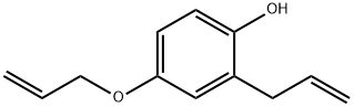 Phenol, 2-(2-propenyl)-4-(2-propenyloxy)- (9CI) Structure