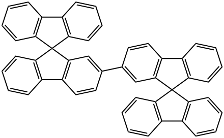2,2''-ビ-9,9'-スピロビ[9H-フルオレン] 化学構造式