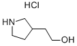 2-PYRROLIDIN-3-YL-ETHANOL HYDROCHLORIDE Struktur