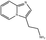 (2-イミダゾ[1,2-A]ピリジン-3-イルエチル)アミン 化学構造式