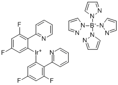 (OC-6-33)-Bis[3,5-difluoro-2-(2-pyridinyl-kN)phenyl-kC][tetrakis(1H-pyrazolato-kN1)borato(1-)-kN2,kN2']-iridium