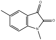 1,5-DIMETHYLINDOLINE-2,3-DIONE Struktur