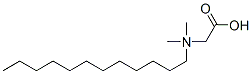 N-DODECYL-N,N-DIMETHYLGLYCINE Structure