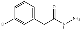 3-氯苯乙酰肼 结构式