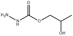 2-hydroxypropyl carbazate Struktur
