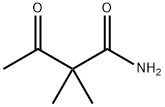 Butanamide, 2,2-dimethyl-3-oxo- (9CI) Structure