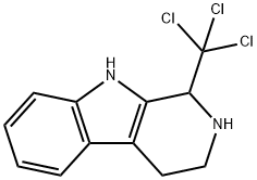2,3,4,9-Tetrahydro-1-(trichloromethyl)-1H-pyrido[3,4-b]indole Struktur