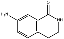7-氨基-3,4-二氢异喹啉-1(2H)-酮, 66491-03-0, 结构式