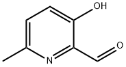 3-Hydroxy-6-methylpyridine-2-carboxaldehyde Struktur