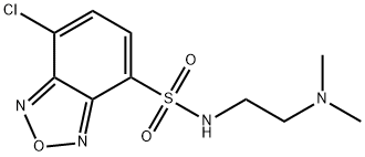 DAABD-CL[=4-(二甲氨基)乙氨基磺酰]-7-氯-2,1,3-苯并恶二唑][用于蛋白质组分析], 664985-43-7, 结构式