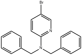5-bromo-2-(dibenzylamino)pyridine Structure