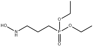 Diethyl 3-(N-Hydroxyamino)propylphosphate Structure
