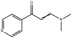 3 - (二甲氨基)-1 - (4-吡啶基)-2-丙烯-1-酮, 66521-53-7, 结构式