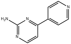 4-(4-PYRIDINYL)-2-PYRIMIDINAMINE Struktur