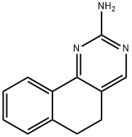 5,6-DIHYDROBENZO[H]QUINAZOLIN-2-AMINE 结构式