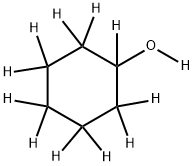 CYCLOHEXANOL-D12 Struktur