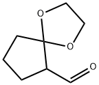 1,4-Dioxaspiro[4.4]nonane-6-carboxaldehyde 结构式