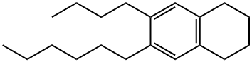 1,2,3,4-Tetrahydro-6-butyl-7-hexylnaphthalene|