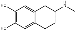 2-(Methylamino)-6,7-dihydroxytetralin Structure