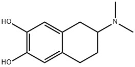 2,3-Naphthalenediol,6-(dimethylamino)-5,6,7,8-tetrahydro-(9CI) Structure