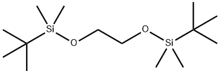 BIS(T-BUTYLDIMETHYLSILOXY)ETHANE Structure