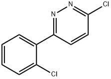 3-CHLORO-6-(2-CHLOROPHENYL)-PYRIDAZINE Struktur