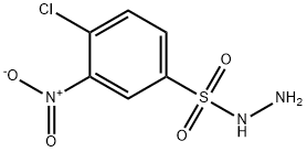 4-氯-3-硝基苯磺酰肼, 6655-80-7, 结构式