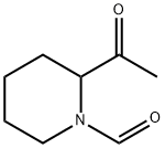 1-Piperidinecarboxaldehyde, 2-acetyl- (9CI) Struktur