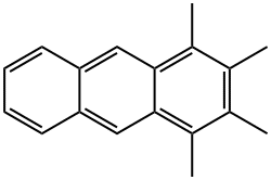 1,2,3,4-テトラメチルアントラセン, IN TOLUENE (200ΜG/ML) 化学構造式