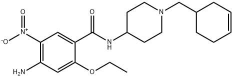 シニタプリド酒石酸塩 化学構造式