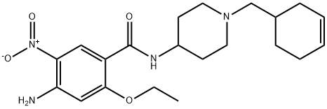 CINITAPRIDE HYDROGEN TARTRATE Structure