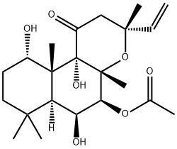 コルホルシン 化学構造式