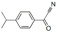 Benzeneacetonitrile, 4-(1-methylethyl)-alpha-oxo- (9CI) Struktur